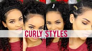 Curly hair cuties of the world are. Cute Curly Hairstyles For School Video Black Hair Information