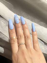 Periwinkle Nails Periwinkle Nails Pastel Blue Nails Blue Nails