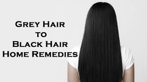 Massage the tips and roots of wet hair with warm clarified butter. Everyone In This World Wishes That Their Black Hair Remains The Same Throughout Their Life In Reality It Is Not So Greying Of H Black Grey Hair Grey Hair Grey Hair