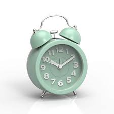Pilife 3 Mini Non Ticking Vintage Classic Bedside Table Analog Alarm Clock With Backlight Battery Oper Kids Alarm Clock Cute Alarm Clock Analog Alarm Clock