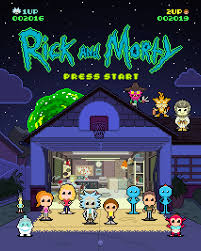 Rick And Morty V2 0 Rick And Morty Poster Rick And Morty Pixel Art