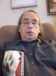 I'm wearing my late koko Edna Brandon's ribbon dress, a residential school  survivor and my daughters first ribbon dress gifted from my auntie, a  residential school survivor