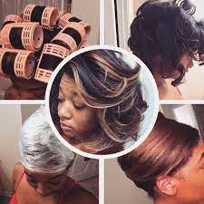 Slim On Instagram Straighten Naturalhair No Flat Iron No Blow Drying Hooded Dryer Used Silkwrap Saranwr Hair Styles Natural Hair Styles Relaxed Hair