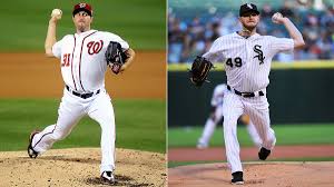 Scherzer's slider was one of the most dominant pitches of all time, racking up absurd numbers like a 40.8% k% and a wrc+ against of 4. Who Ya Got Mlb Aces Edition Max Scherzer Or Chris Sale