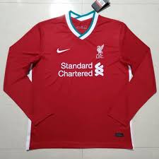 Personalise with official shirt printing. Newest 2020 2021 Liverpool Home Jersey Red Long Sleeve Liverpool Shirt Top Quality Men S Football Thai Jersey Soccer Full Sleeve Jersi Adult Sportswear Training Clothes Shopee Malaysia