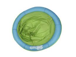 spring float papasan floating pool chair walmart canada in 2021 swimways pool floats light blue green