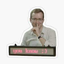 Mbmbam You Know Sticker By Someghostkid Redbubble