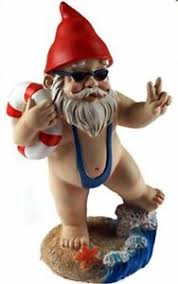 Shock your grandparents with a mankini gnome for any special occasion. 15cm Funny Gnome Garden Ornament Mankini Life Ring Design Ebay