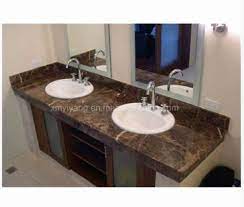 Plan de travail granit marron. Chine Dark Emperador Marron Blanc Jaune Marron Noir Gris Bleu Rouge Rose Carreaux De Marbre De Dalles De Pierre Pour Salle De Bains Hotel Cuisine Vanitytop Acheter Haut De Page Meuble Lavabo En Marbre Sur Fr Made In China Com