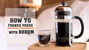 How To Brew Coffee Using Bodum French Press Coffee Maker Check Out Our Step By Step Guide For Making The P Bodum French Press French Press French Press Coffee
