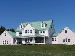 Class c rating when applied over a combustible material such as wood shingles. Drexel Metals Aged Copper 1 Color Green Style Vertical Panel Standing Seam Material Steel Drexel Metals Inc Metal Roof Image Gallery Metal Roofing Alliance