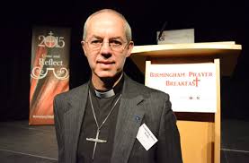 Image result for most rev justin welby