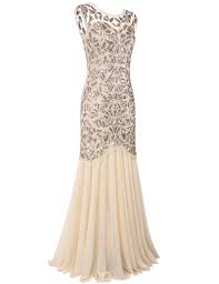 Prettyguide Women S 1920s Sequin Gatsby Plus Size Formal Evening Prom Dress Xxl Champagne