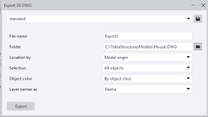 Kostenlose übungen & aufgaben mit lösungen für das fach deutsch klasse 1 in der grundschule arbeitsblätter übungsblätter unbegrenzt.die buchstaben müssen mit farben nachgespurt werden, die buchstaben müssen erkannt werden und in die passenden lineaturzeilen für klasse 1. Exportieren Nach 3d Dwg Oder Dxf Tekla User Assistance