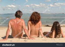 Family nude beach