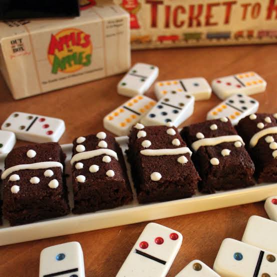 Dominoes Brownies