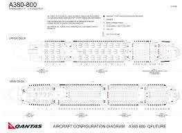 A380 Seat Map Qantas Elcho Table