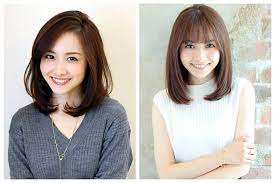 Bagi pemilik wajah bulat, sangat tidak disarankan untuk memilih gaya rambut pendek berponi dengan model rambut wanita pendek lurus sebahu. 7 Model Rambut Layer Sebahu Kekinian Sesuai Bentuk Wajah Womantalk Com Line Today