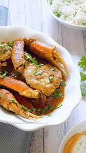 Crab Xec Xec Goan Crab Curry Recipe Curry Recipes Puri Recipes Food Processor Recipes