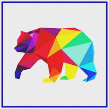 Learn how with our tips, patterns and tutorials. Geometric Colorful Bear Polygon Counted Cross Stitch Pattern Ebay