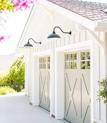 Garage Doors And Farmhouse Lighting Carriage House Garage Doors Farmhouse Exterior Carriage House Garage