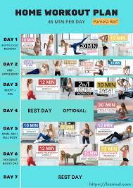 Pamela reif home workout plan for the week includes abdominal, fat burning, legs, upper body, cardio and dance exercises. Pamela Reif Weekly Home Workout Plan 3