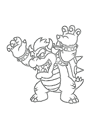 Super Mario Bowser Coloring Pages Print Super Mario Coloring Pages Mario Coloring Pages Coloring Pages To Print