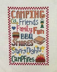 There are a number of ways to prepare your finished cross stitch or embroidery for framing. Pdf Pattern Camping Words Camping Counted Cross Stitch Etsy Cross Stitch Camping Camping Cross Stitch Patterns Cross Stitch