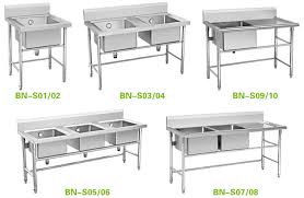 Commercial stainless steel kitchen single bowl sink wash pot price £325.00 this amazing stainless steel sink is. Commercial Double Bowl Sink Bench With Under Shelf Of Kitchen Stainless Steel Sink View Stainless Steel Sink Cosbao Product Details From Foshan Nanhai Xiaotang Baonan Kitchen Equipment Factory On Alibaba Com