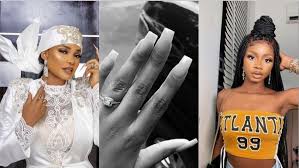 The dance is so entertaining and fun filled coming from mother and child. Gboah Com Priscilla The Pretty Daughte Of Iyabo Ojo Announces Marriage Show Off Ring Mercy Aigbe S Daughter React Photo