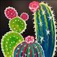 BOGO 50% OFF BLACKLIGHT - Colorful Cacti event in Lewisville, TX