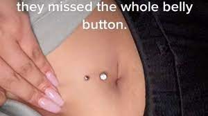 Woman Raging As Piercing Appears To Completely Miss Her Belly Button Daily Record