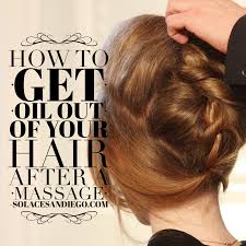 As you do this, you will simply want to reapply it repeat the process until the oil is completely washed from your hair. Manifesting Healing How To Get Oil Out Of Hair Tip From A Massage Therapist
