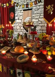 Click the link or the photo for more photos and inspiration for each theme. Game Of Thrones Viewing Party And Feast Catchmyparty Com Game Of Thrones Decor Game Of Thrones Party Game Of Thrones Birthday
