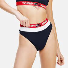 tommy hilfiger tommy jeans cheeky γυναικειο μαγιο κατω μερος (9000074622  38713) - Bikini Set - Shopistas