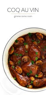 Coq Au Vin Gimme Some Oven Recipe Recipes Wine Recipes Coq Au Vin