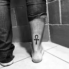 Top 51 Egyptian Ankh Tattoo Ideas 2020 Inspiration Guide Ankh Tattoo Leg Tattoos Small Leg Tattoos