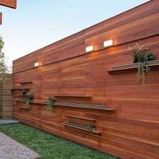 Outdoor Timber Fences With Solar Lighting Outdoor Timber Fences Modern Fence Design Wood Fence Design Fence Design