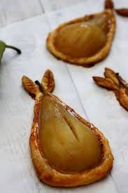 Recette De Tartelettes Feuilletees Aux Poires Et Confiture De Lait
