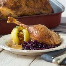 Geschmorte Gansekeulen Einfach Leckere Und Entspannte Weihnachten Rezept Rezepte Apfelrotkohl Lebensmittel Essen