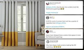 5.99 curtains that look like cigarettes