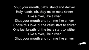 One last breath 'til the tears start to wither. Bishop Briggs River Lyrics Youtube Youtube