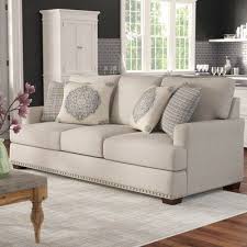 Celestia 56.3 flared arm loveseat. One Allium Way Keyone 90 Recessed Arm Sofa Wayfair In 2020 Living Room Decor Gray Piano Living Rooms Blue Living Room Decor