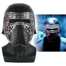 Star Wars 9 The Rise Of Skywalker Kylo Ren Helmet Kylo Ren Helmet Star Wars Helmet Halloween Party Props