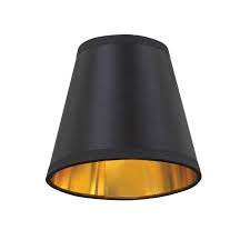 5 Black And Gold Lined Chandelier Shade Shades Of Light