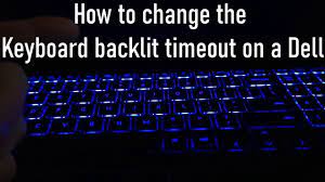 › how to make your keyboard light up. How To Change The Keyboard Backlit Timeout On A Dell Youtube