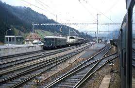 Bls Autozug Kandersteg 1971 Eisenbahn Bahn Bilder