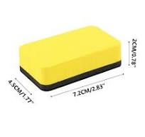 Whiteboard Eraser Magnetic Magnetic Board Eraser Soft EVA Material Durable Lightweight Efficient Cleaning for Home Office Classroom Use Easy Storage ...