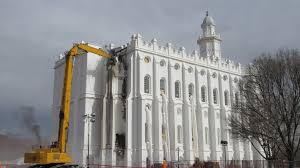 Maybe you would like to learn more about one of these? Work Revs Up On St George Temple Renovation