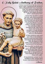 Pin By Louis F Ramos On My Catholic Faith St Anthony Prayer Spiritual Prayers Saint Anthony